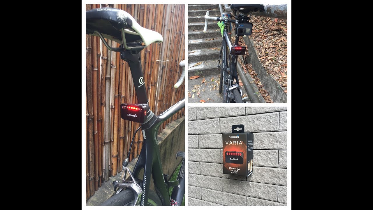 Garmin VARIA radar w/ Edge 520