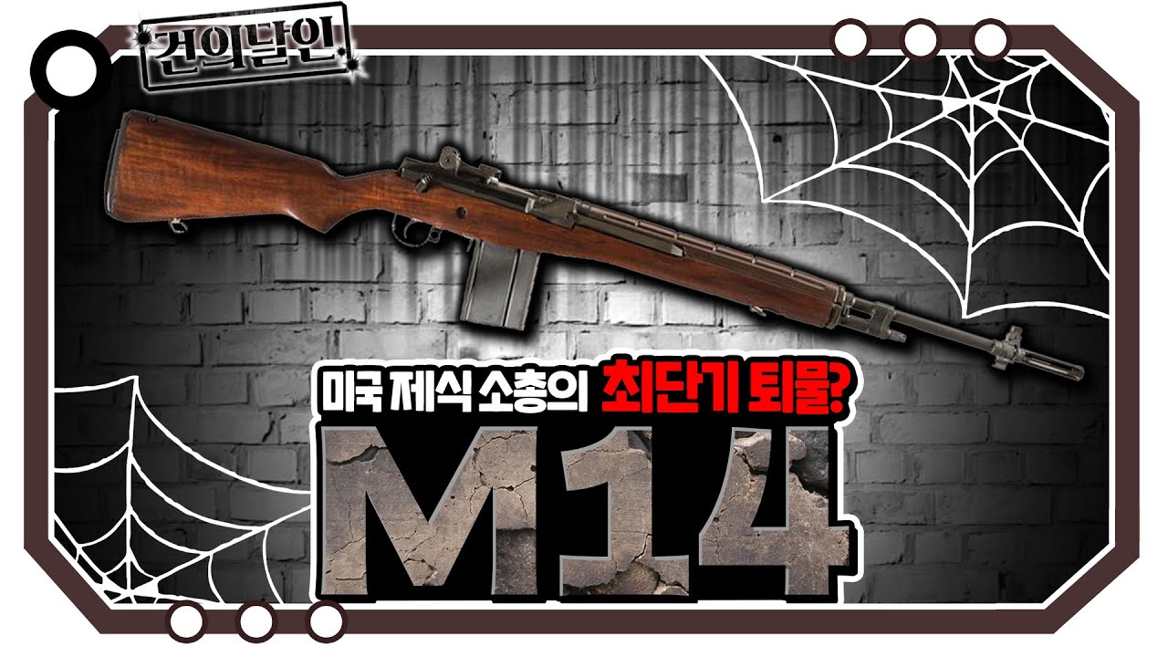 미국 역사상 가장 짧은 역사의 제식소총 M14 [개진상 건.달]