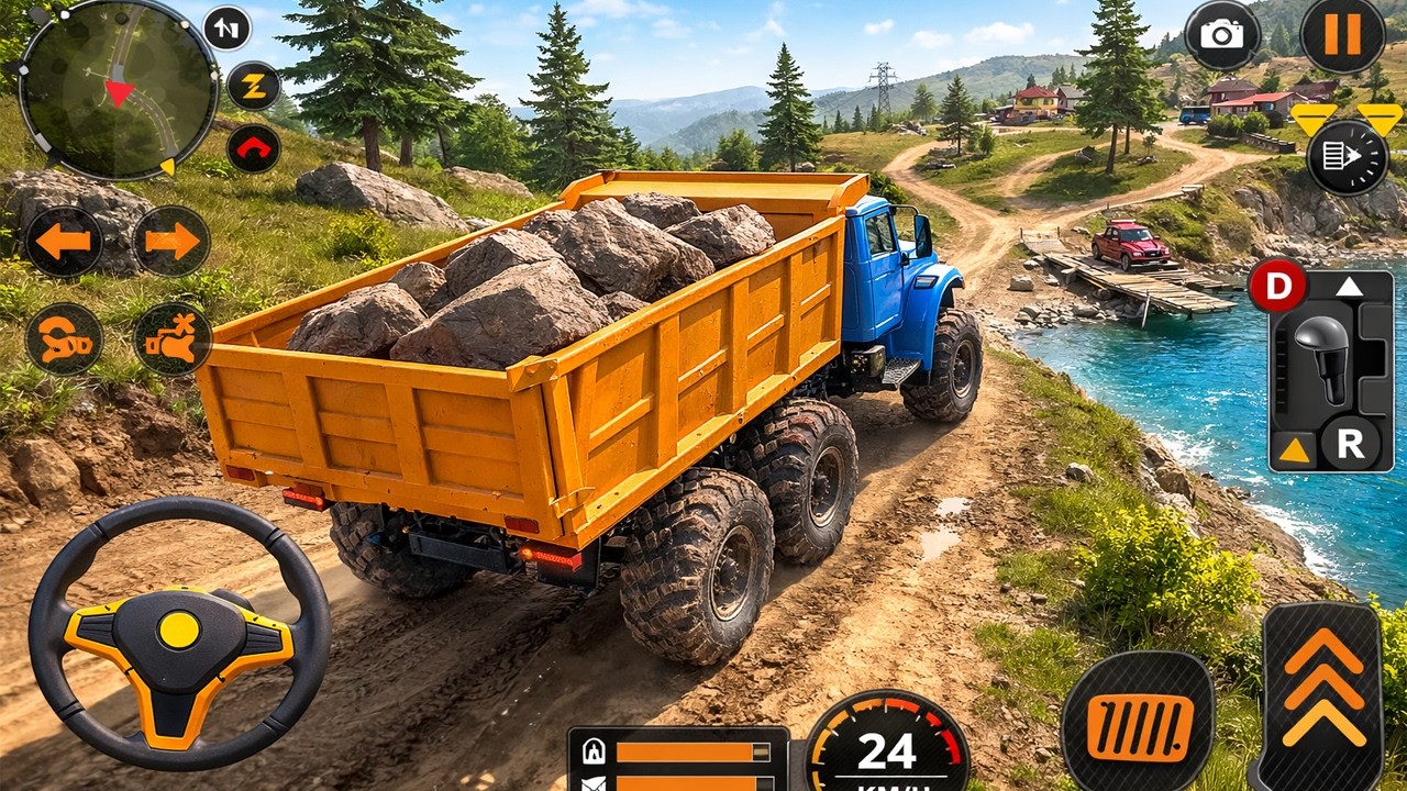 Backhoe Loader Simulator Gameplay | Real Construction Excavator Driving | Android Game 2026