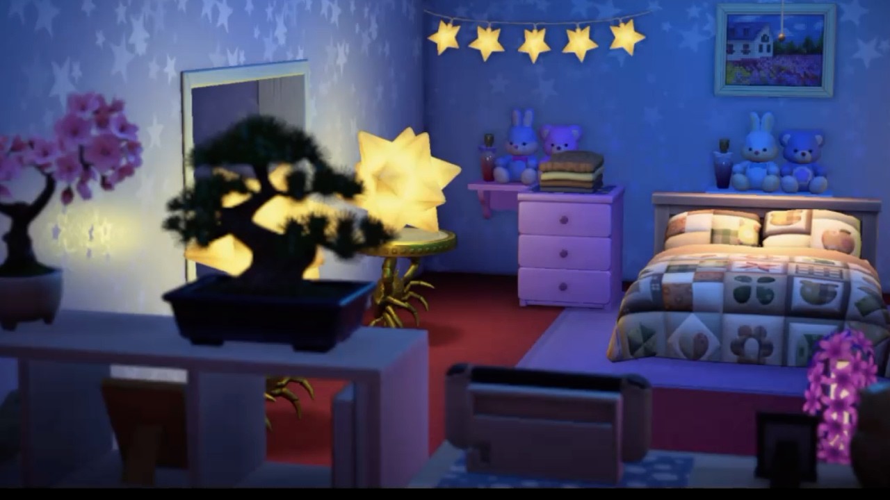 ACNH Cozy Dreamy room