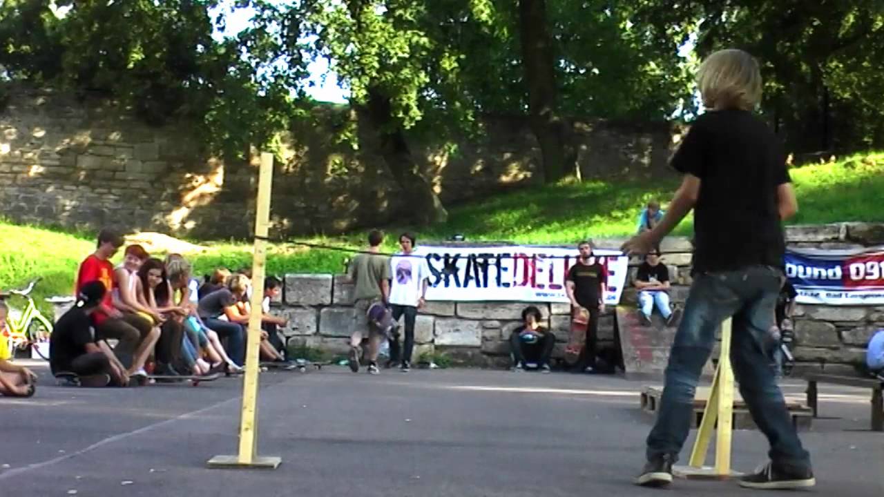 Highest Ollie Skateboard Competition Bad Langensalza