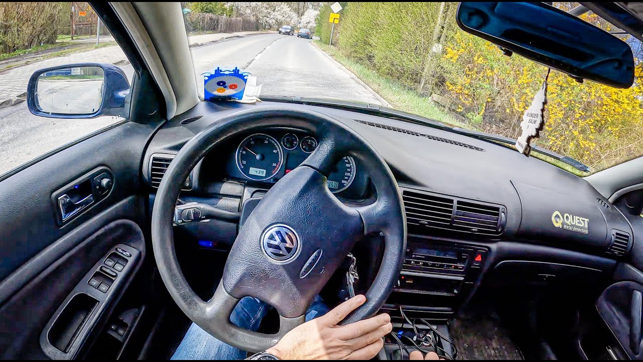 Volkswagen Passat B5 [1.9 TDI 130HP]  |0-100| POV Test Drive #1436 Joe Black