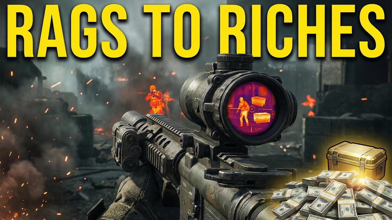 LIVE🔴 RAGS TO RICHES: $0 to $10M Koen Run (Arena Breakout)