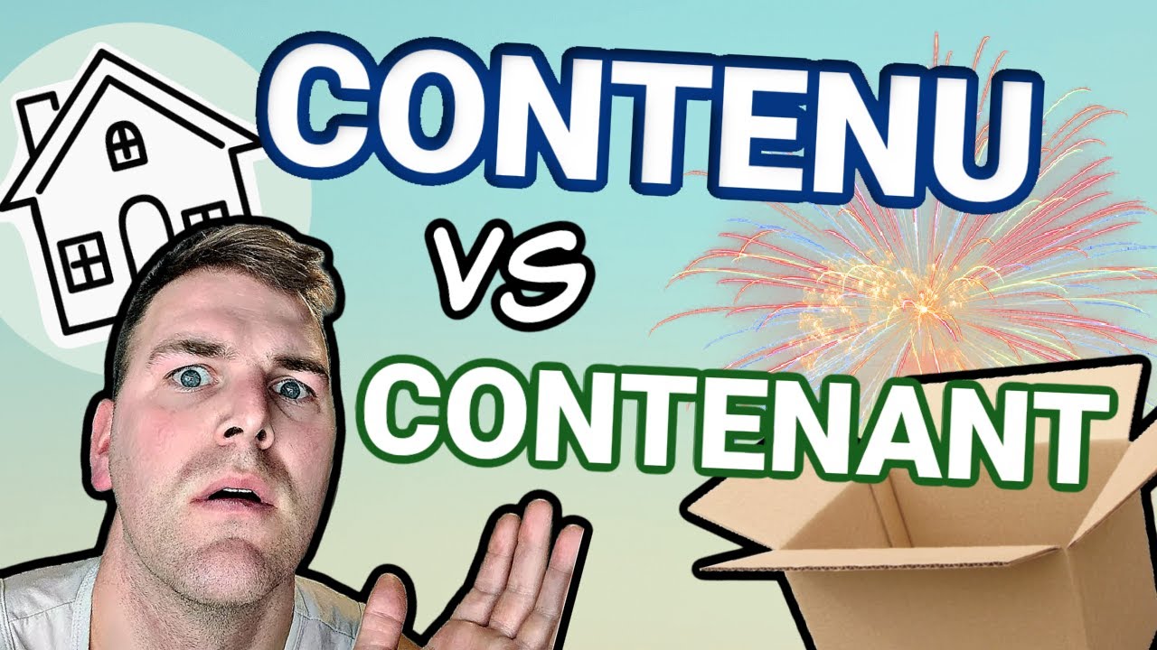 Le CONTENU versus le CONTENANT!?