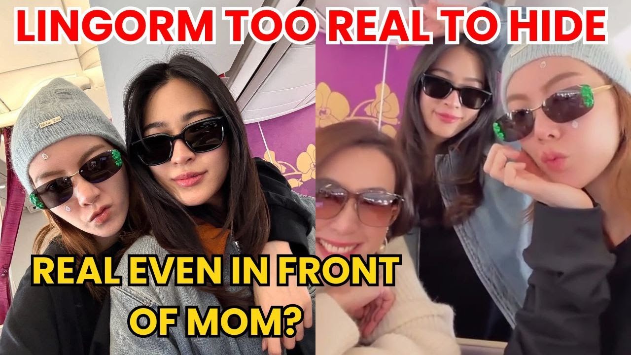 (LingOrm) LingOrm Looked Too Real — Even in Front of Orm’s Mom?! 😳 #LingOrm #HongKong #wlw #gl