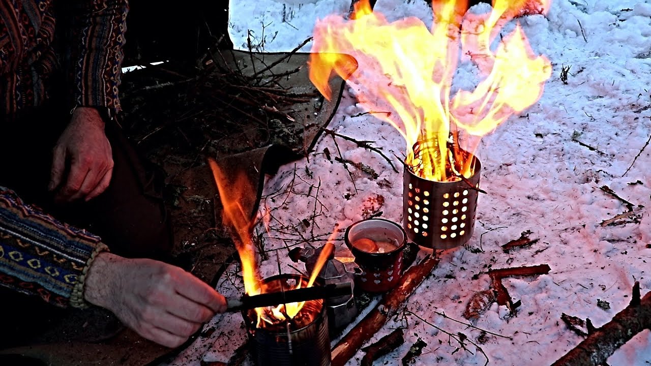 Fornello Stufa a legna Outdoor Fai da Te - PeschoAnvi