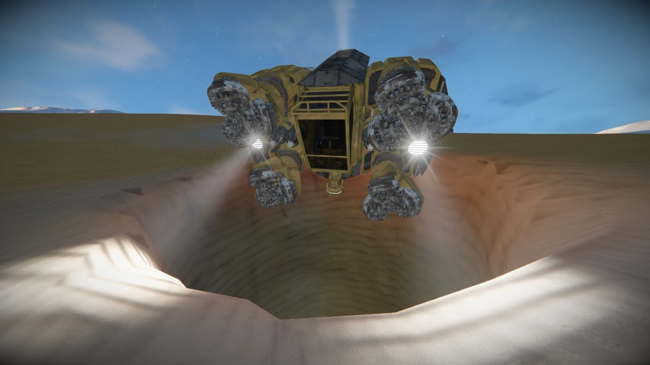 Space Engineers Deep Ore Miner