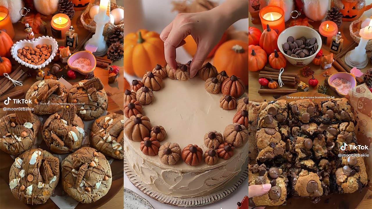 cozy autumn baking☕🍂 | tiktok compilation