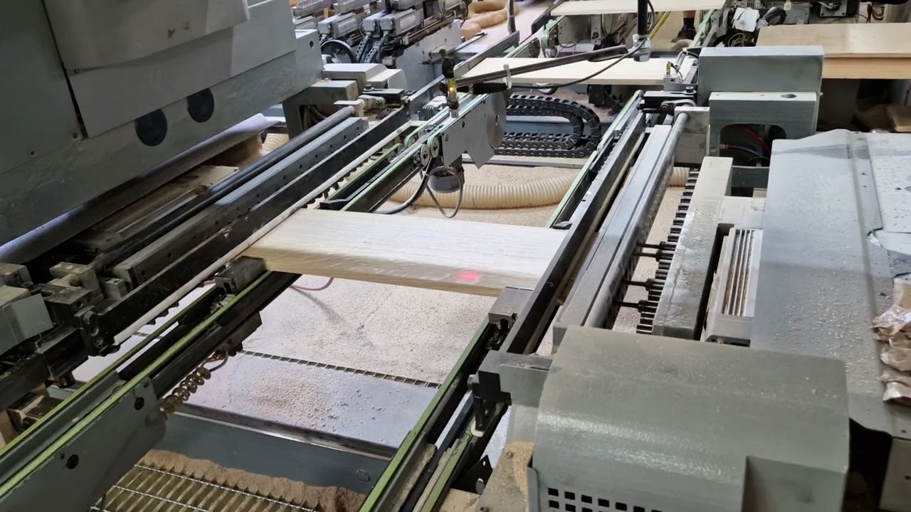 BIESSE TECHNO FDT Through feed drilling machine