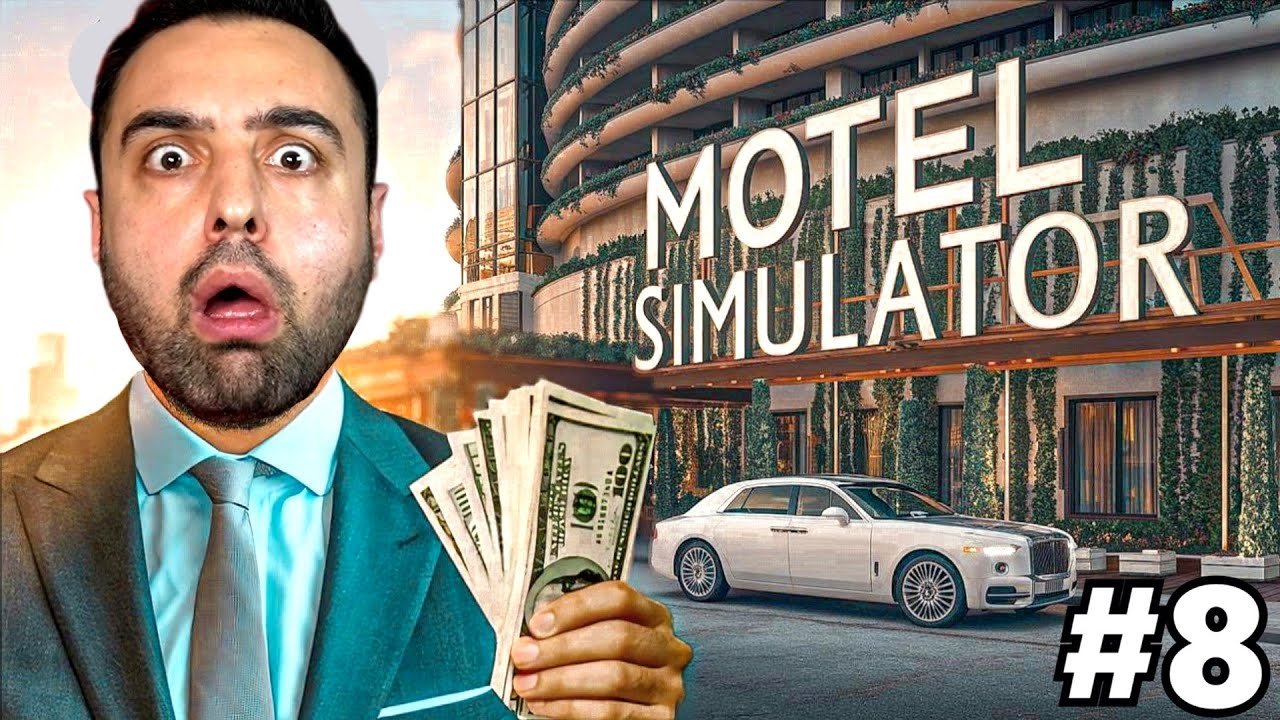 SON 1 BÖLÜM 😱 TÜM GELİŞTİRMELERİ BİTİRDİK ! MOTEL MANAGER SİMULATOR 8.HAFTA