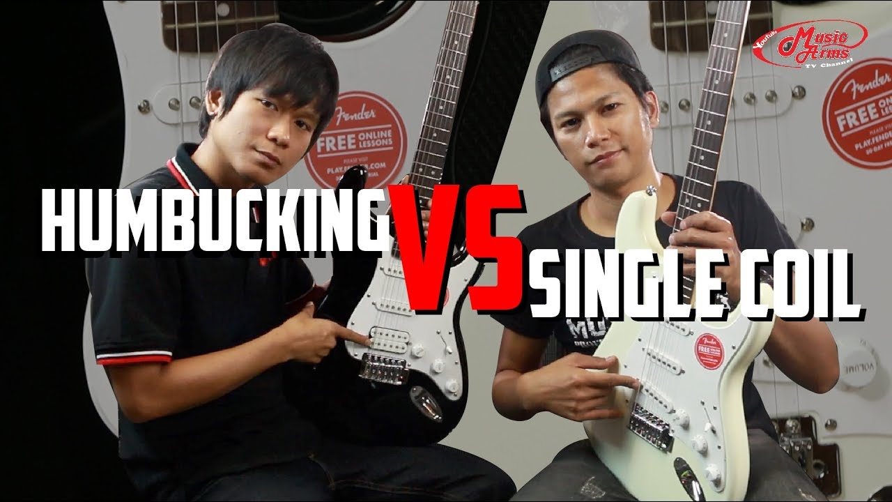 Humbucking VS Single coil ต่างกันอย่างไร