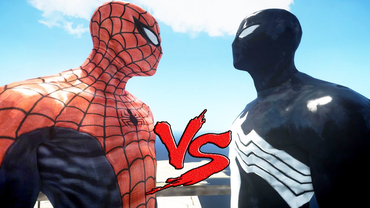 SPIDERMAN VS BLACK SPIDER-MAN