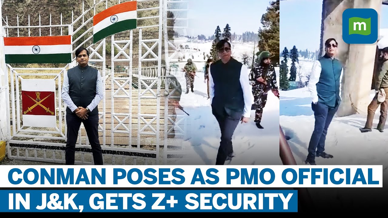 Gujarat Conman Gets Z+ Cover, Bulletproof SUV In J&K After Posing as PMO Official