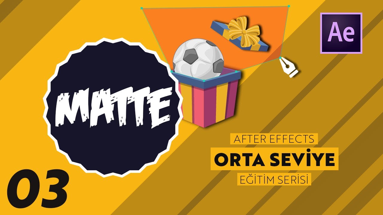 MATTE NEDİR ? | After Effects - Orta Seviye Eğitim Serisi 03
