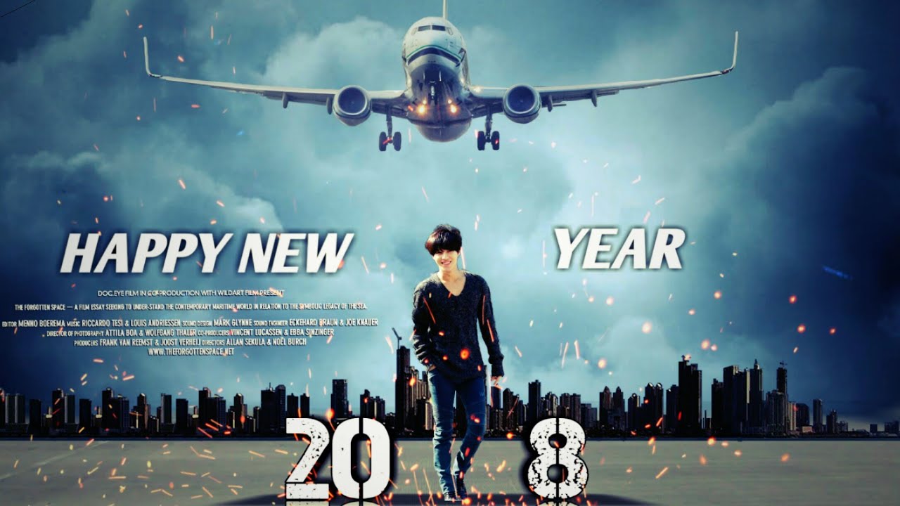 HAPPY NEW YEAR 2018 || PICSART PHOTO EDITING || LIKE MOVIES POSTER