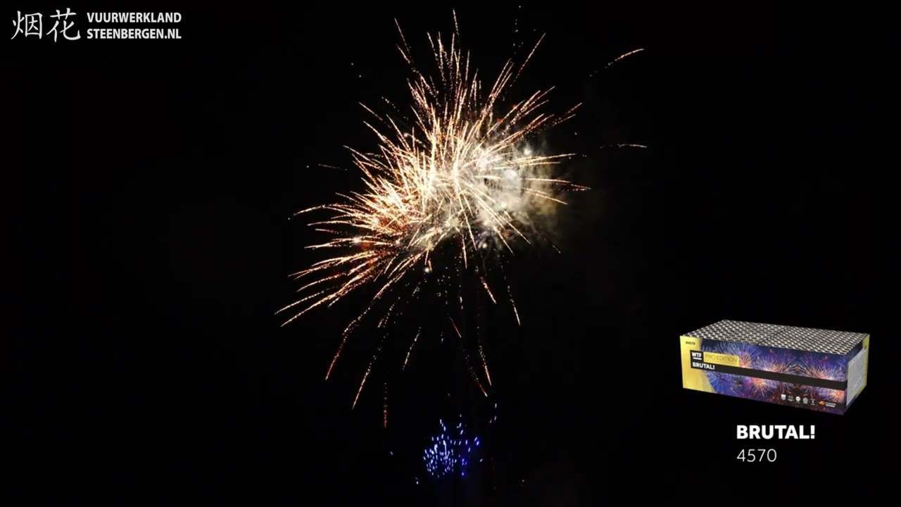 WTF PRO BRUTAL! | compound vuurwerk | Vuurwerklandbestel.nl