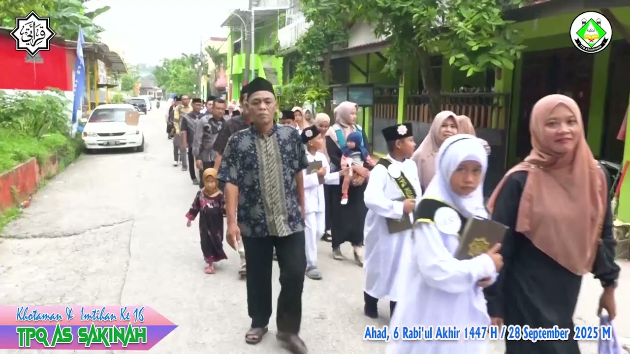 Imtihan & Khotaman TPQ As Sakinah September 2025 Angkatan 16  74  Santri