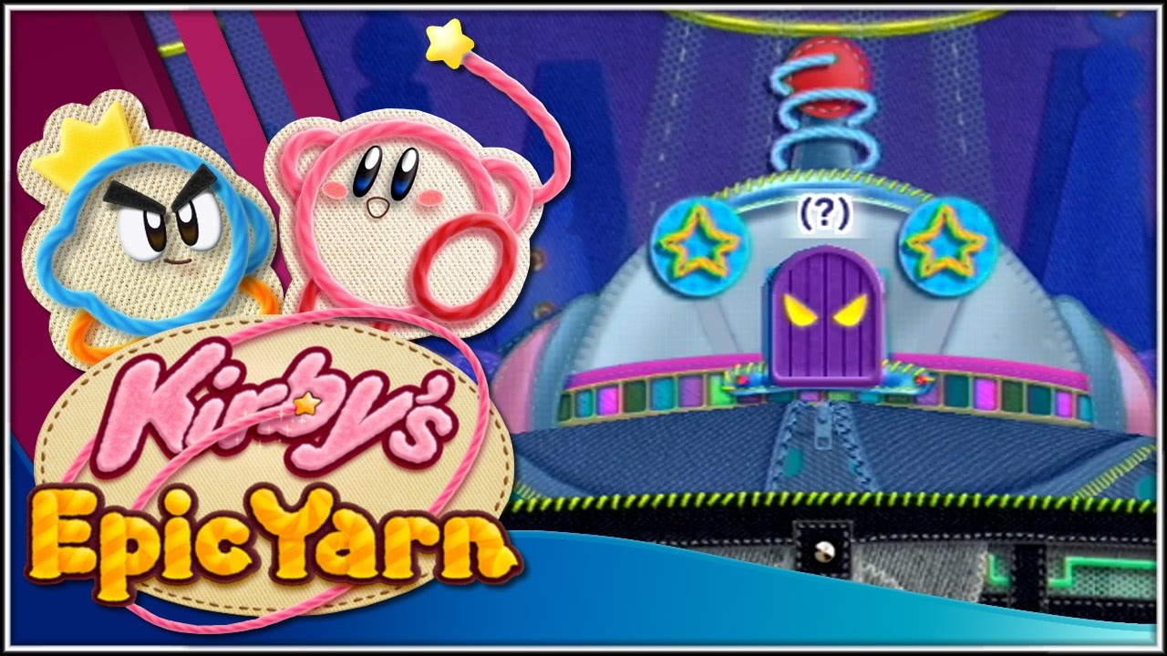 Un jefe muy metalero!!! | 16 | Kirby's Epic Yarn