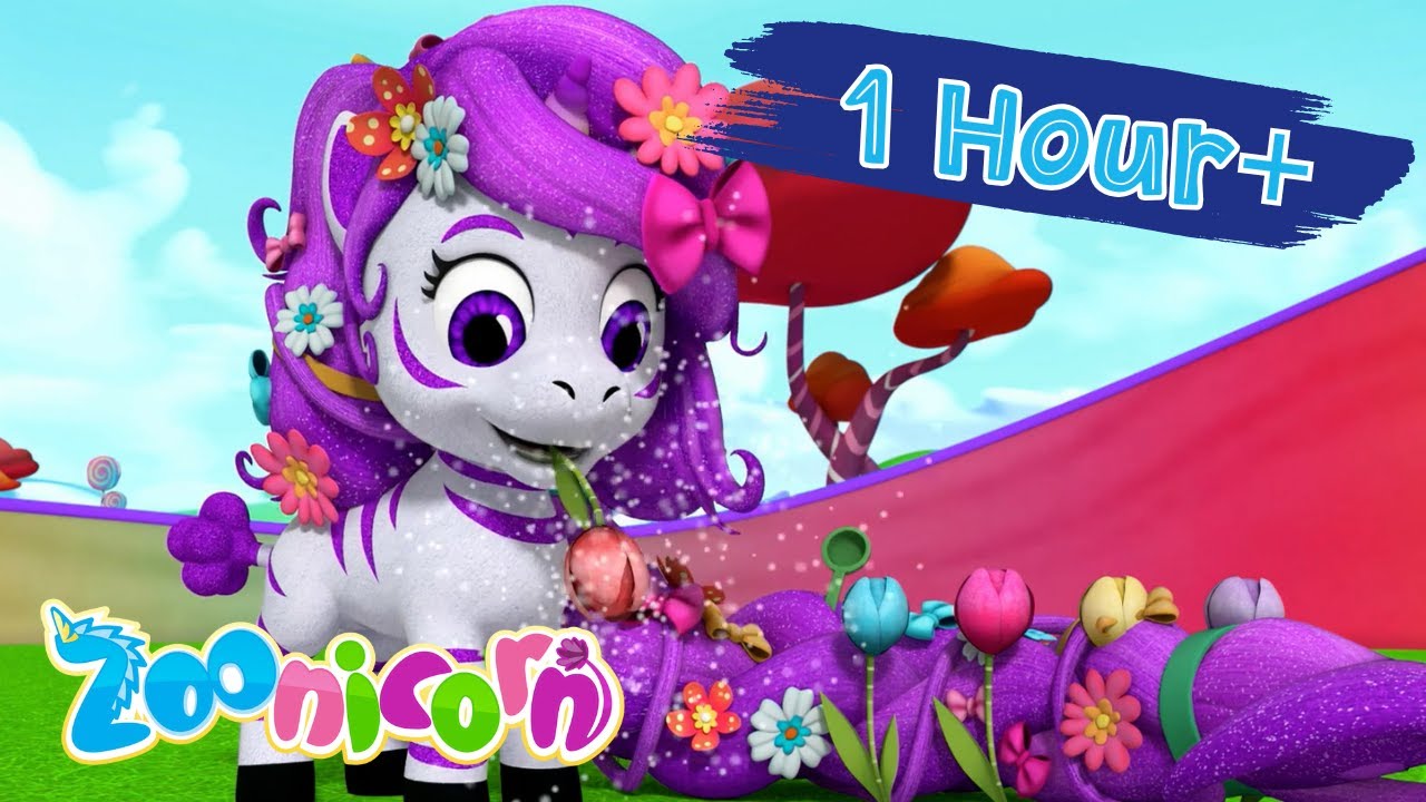 Let's Get Creative! 💖 1 Hour+ Compilation | Zoonicorn | Cartoon for Kids