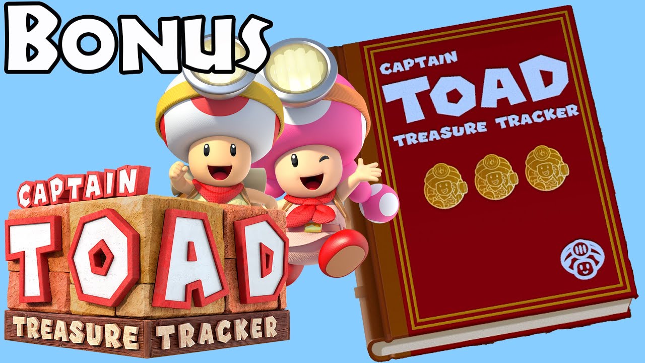 Captain Toad: Treasure Tracker - Bonus All Levels (All Gems/Bonus Objectives)