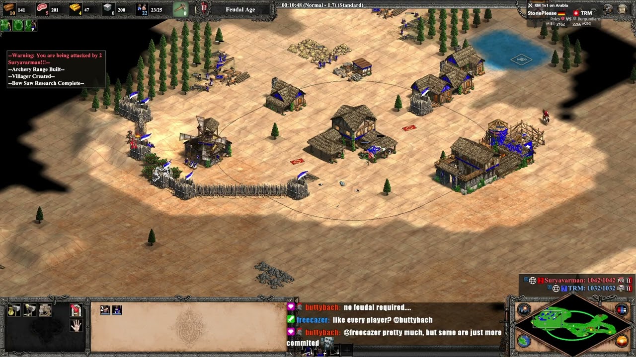 1vs1 Arabia RM 2k1+ Elo | Burgundians vs Poles | vs StonePlease #trending #viral #fyp #fyp