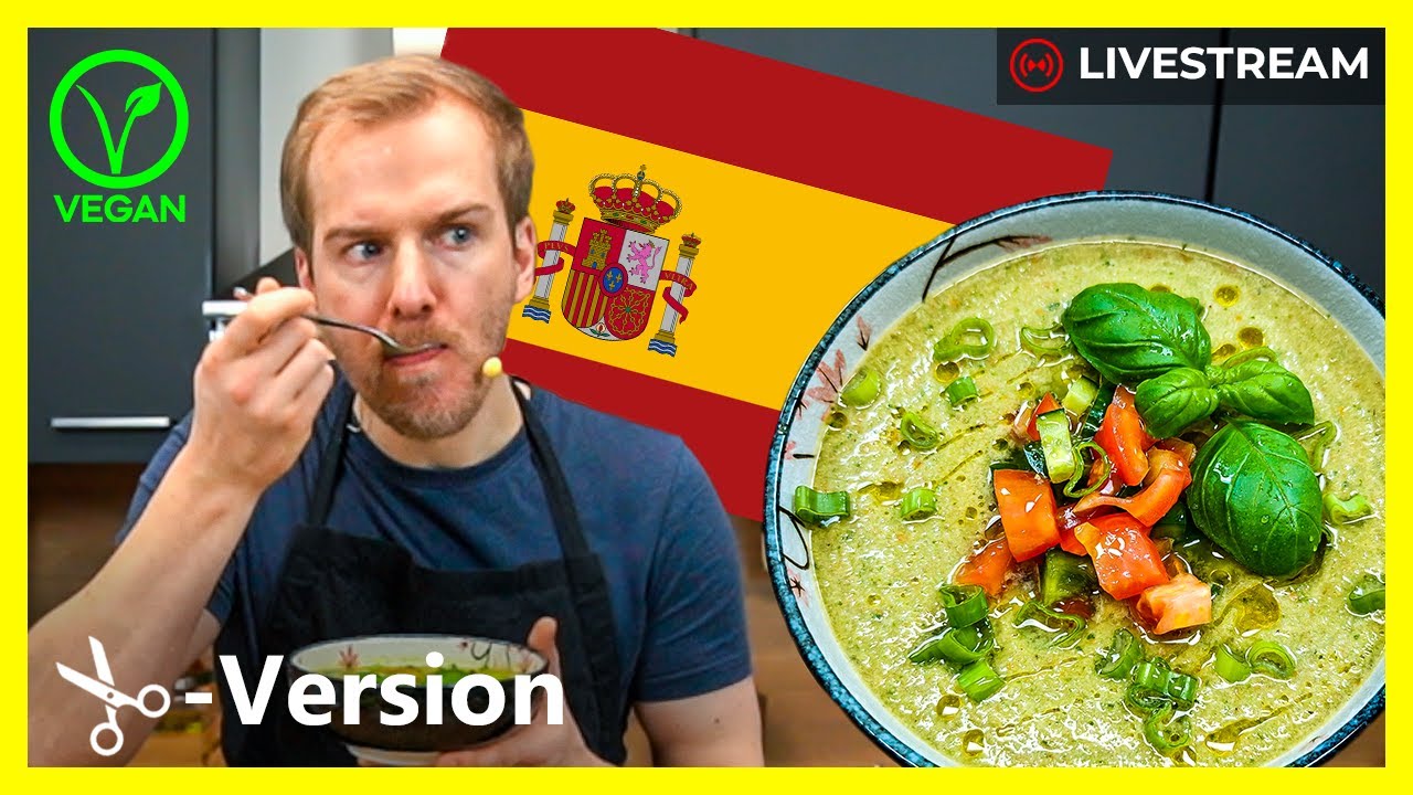 Spanien vegan [Cut-Version] - Gazpacho, Gemüse-Paella und Churros