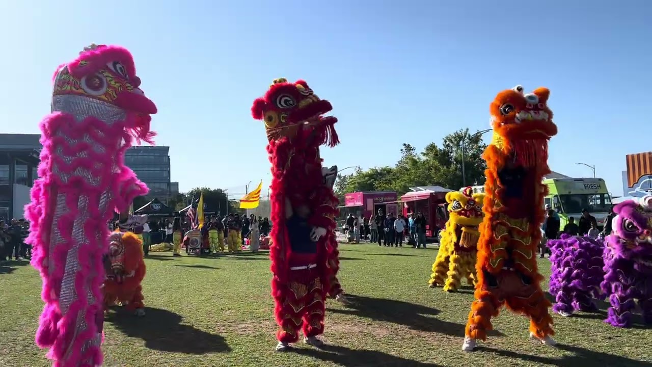 Vovinam Lion dance for Earthquake Soccer at PayPal Park