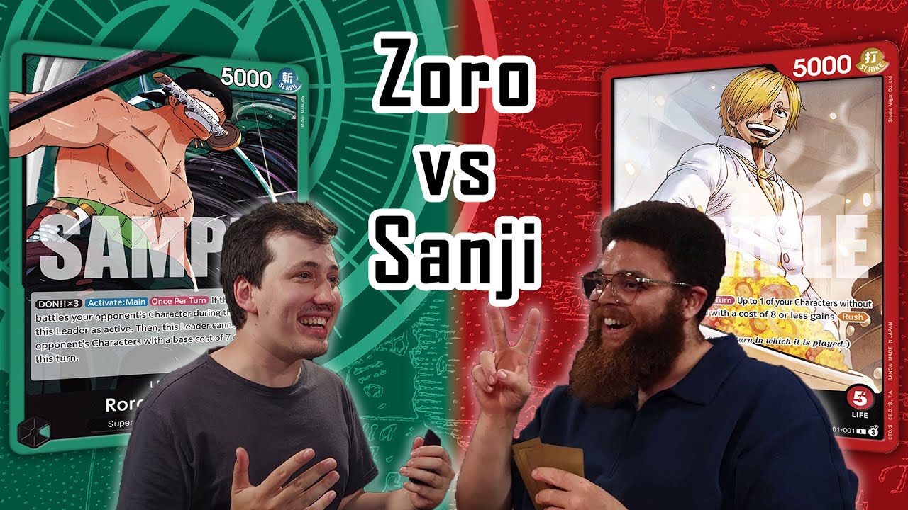 Zoro vs Sanji - One Piece Card Game
