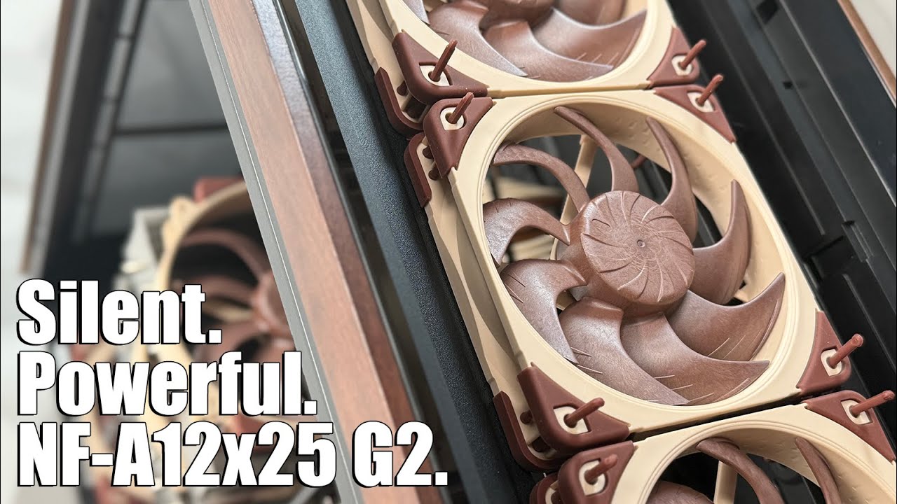 NOCTUA NF-A12x25 G2 - Acoustics, Pressure & Premium Build