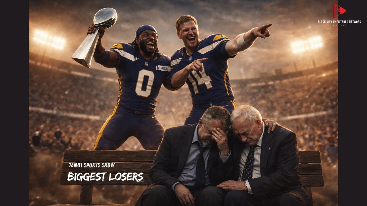 🏈 Jerry Jones & Zygi Wilf: The Biggest Losers of Super Bowl 60 😭🏆| 1and1 Sports Show
