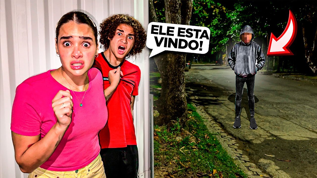 ALGUÉM SEGUIU A LORRAYNE DENTRO DO CONDOMÍNIO 😱😱😱