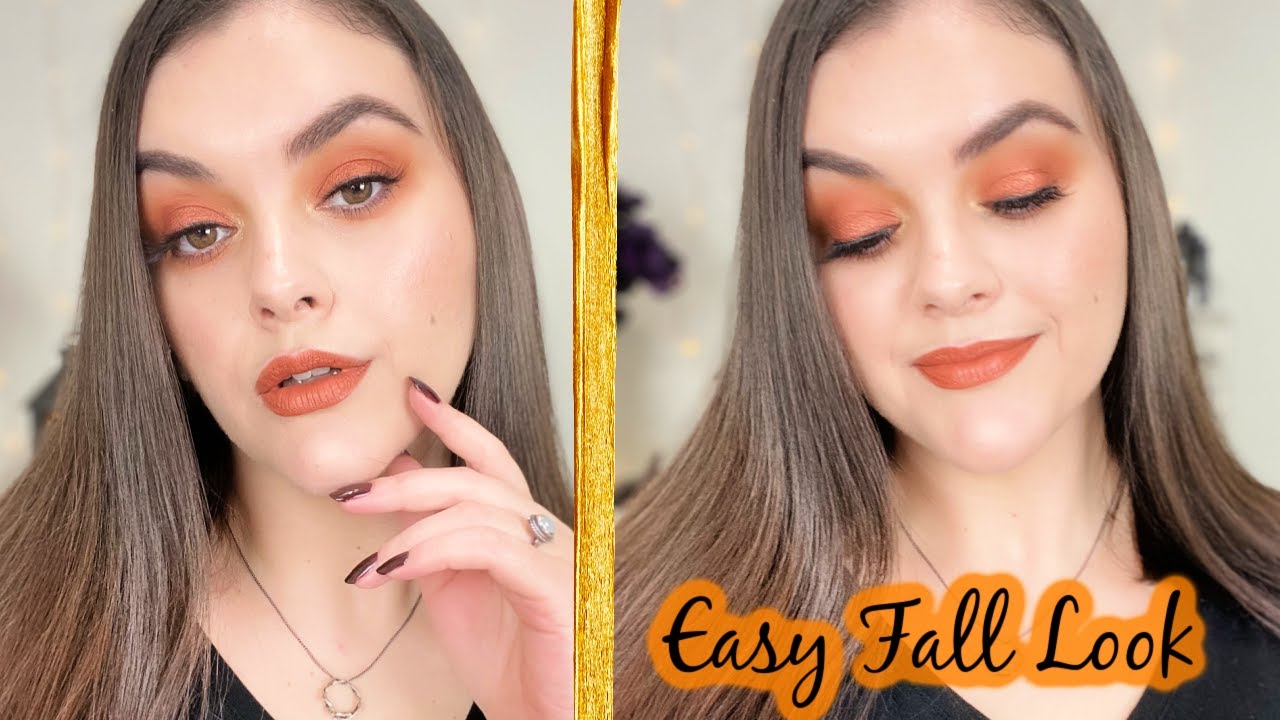 Easy Fall Makeup Tutorial Using ONE Dollar Makeup! 🎃