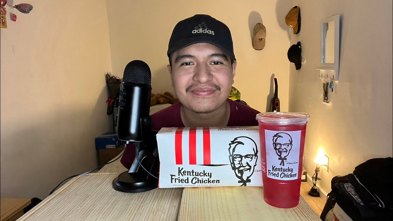 ASMR COMIENDO KFC 