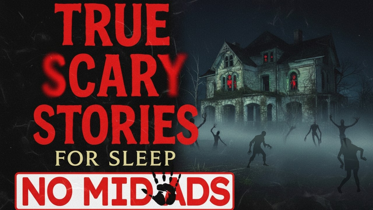 NO ADS 🛑 2 HOURS of TRUE Scary Stories for Sleep | Gentle Rain Sounds | Black Screen | Vol 45