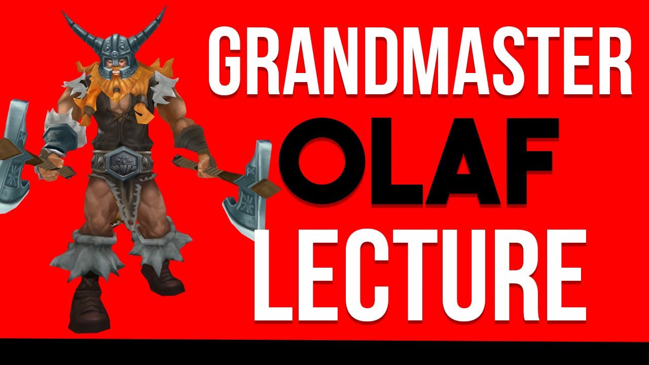 How To Play Olaf Jungle Like A Grandmaster - Season 11 - Olaf Grandmaster Guide