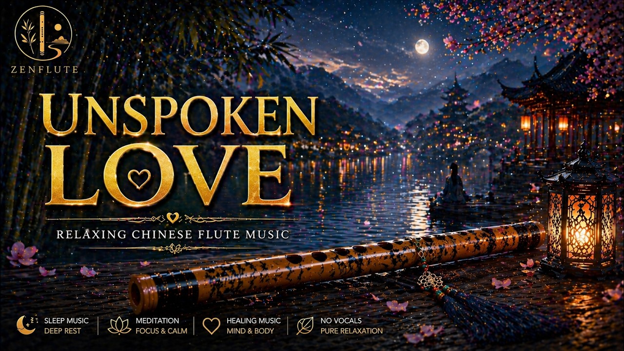 ความรักที่ไม่ต้องเอ่ย | Unspoken Love – Romantic Chinese Flute Music