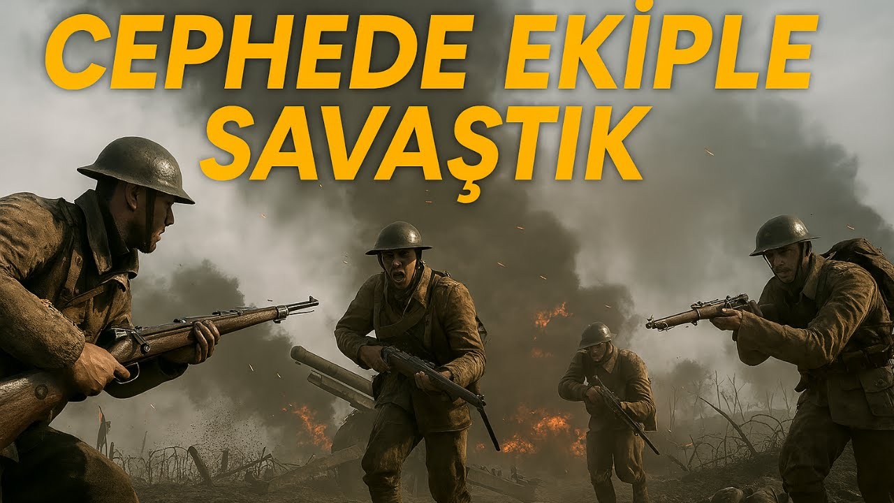 EN ZORLU CEPHEDE VATANI SAVUNDUK! BATTLEFIELD 1 - EKİPLE MÜCADELE -