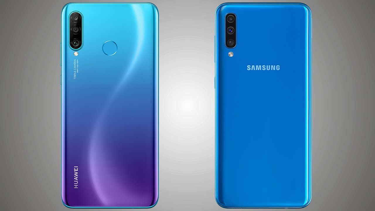 Huawei P30 lite vs Samsung Galaxy A50 Comparison
