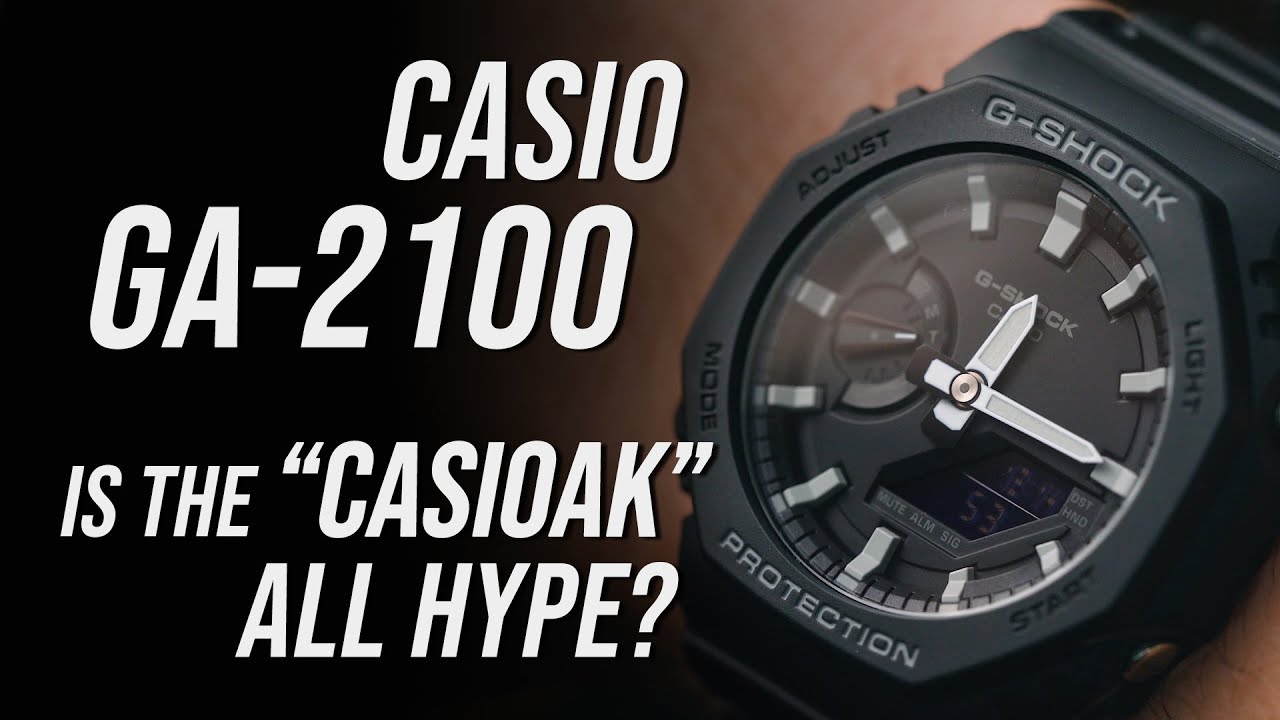 CASIOAK — это просто хайп? Обзор Casio GA-2100 G-Shock