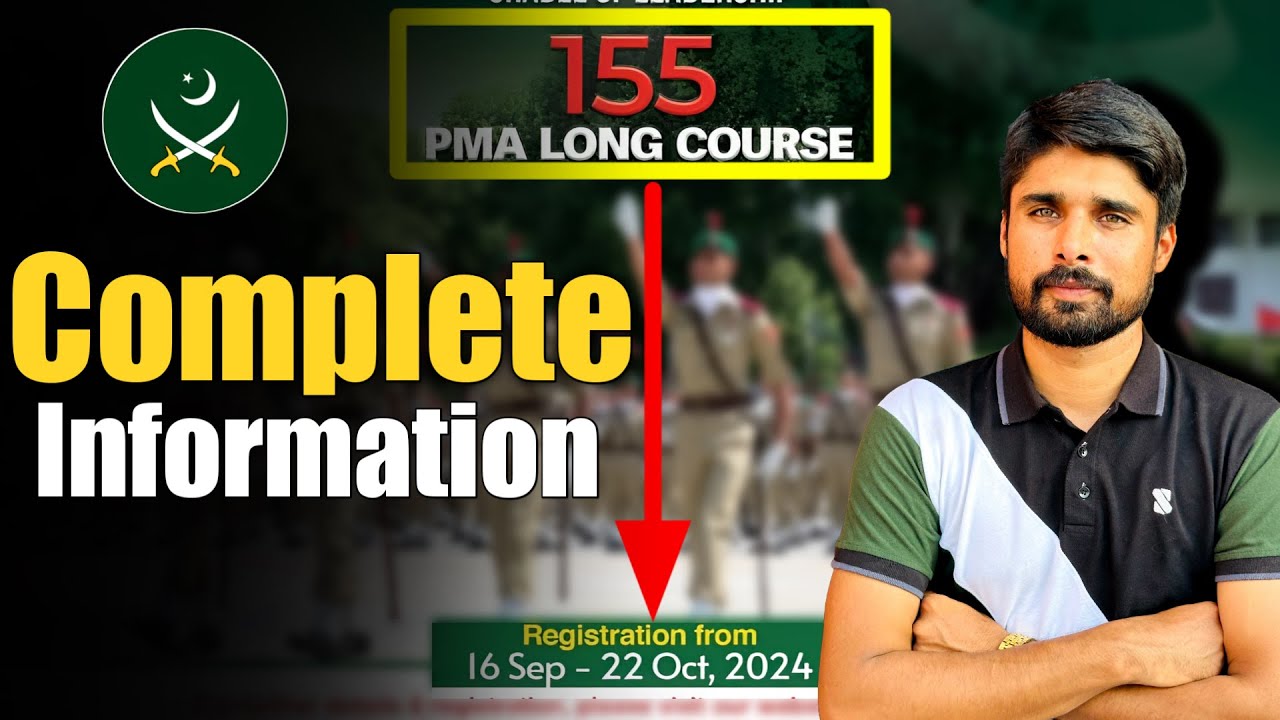 Join Pak Army Through 155 PMA Long Course