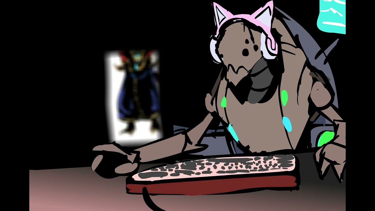Draedon's gamer rage (Calamity animated) *LOUD*