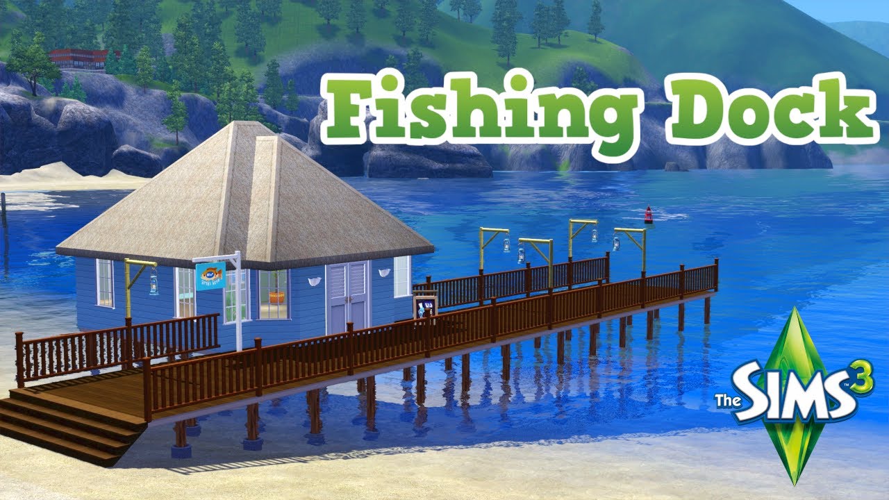 Sims 3 - Let's Build A Fisherman's Shop! (previously members only)