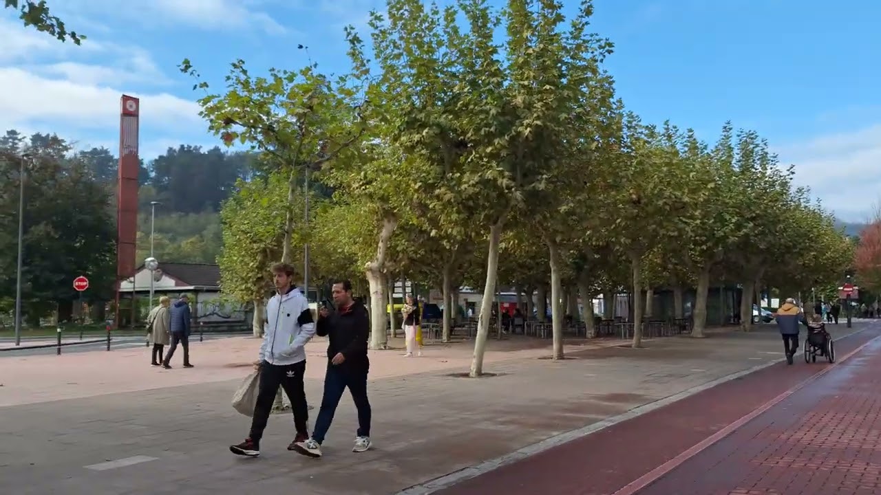 Caminando por Beasain en La Provincia de Guipúzcoa Norte de España #djineo #drone #dji #travel