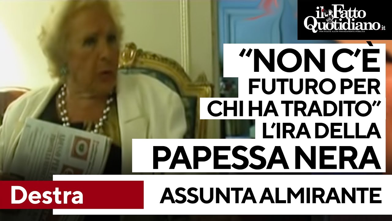 L'ira della papessa nera. La Almirante: 