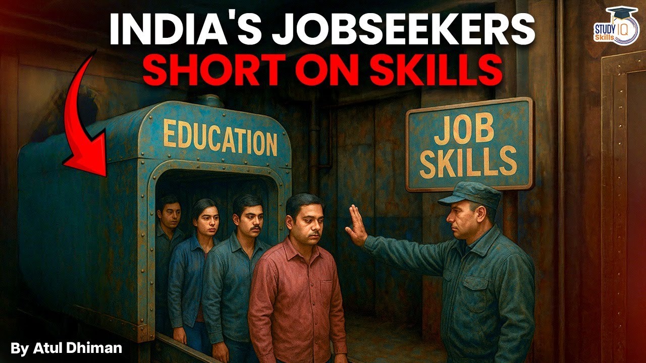 India&rsquo;s Job Crisis: Millions Lack Skills for Employment! | Unemployment Crisis