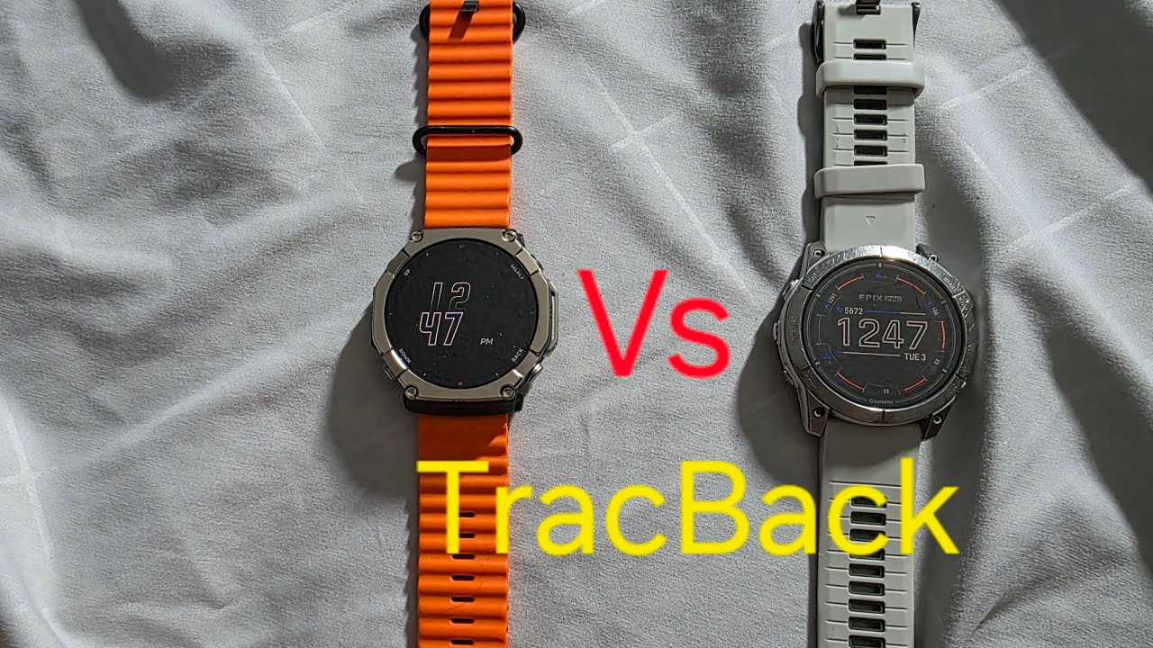Garmin Vs Amazfit Tracback Route Comparison