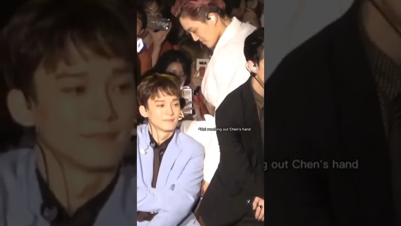 Kai disturbing Chen 😸 #shorts #exo