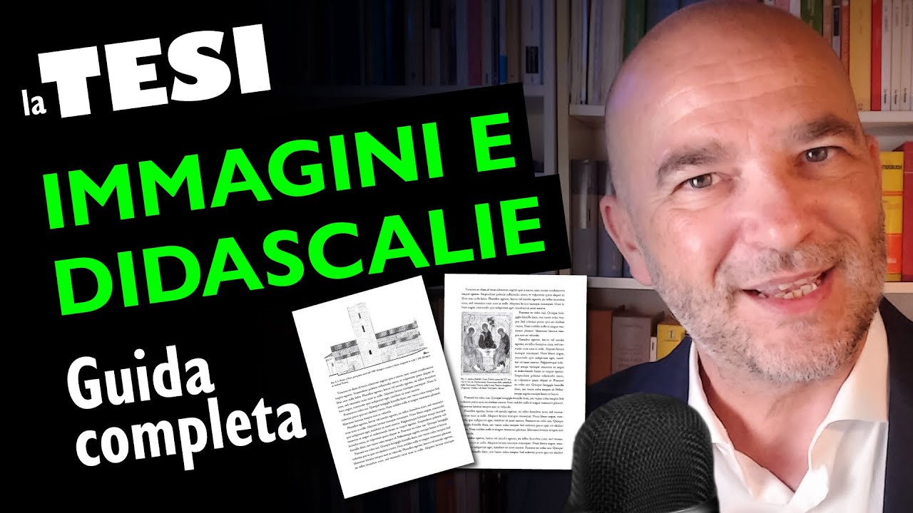 Come usare IMMAGINI e DIDASCALIE nella Tesi (Guida completa)