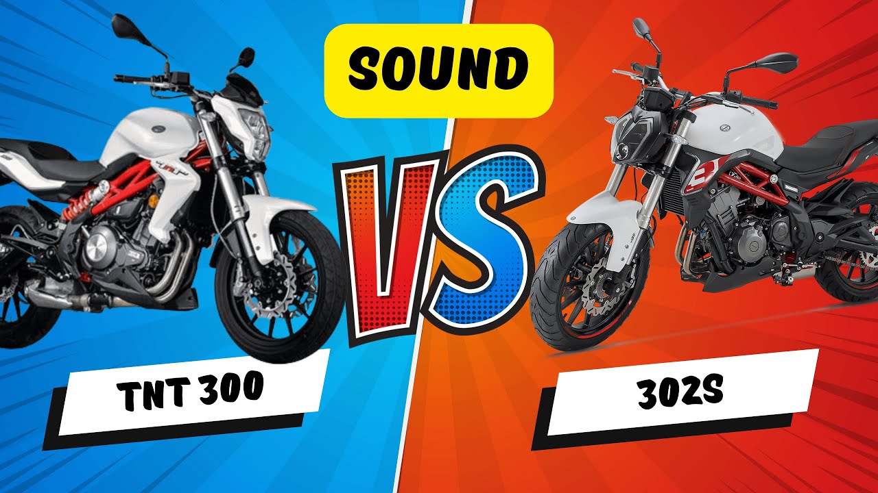 Benelli TNT 300 vs 302s Sound