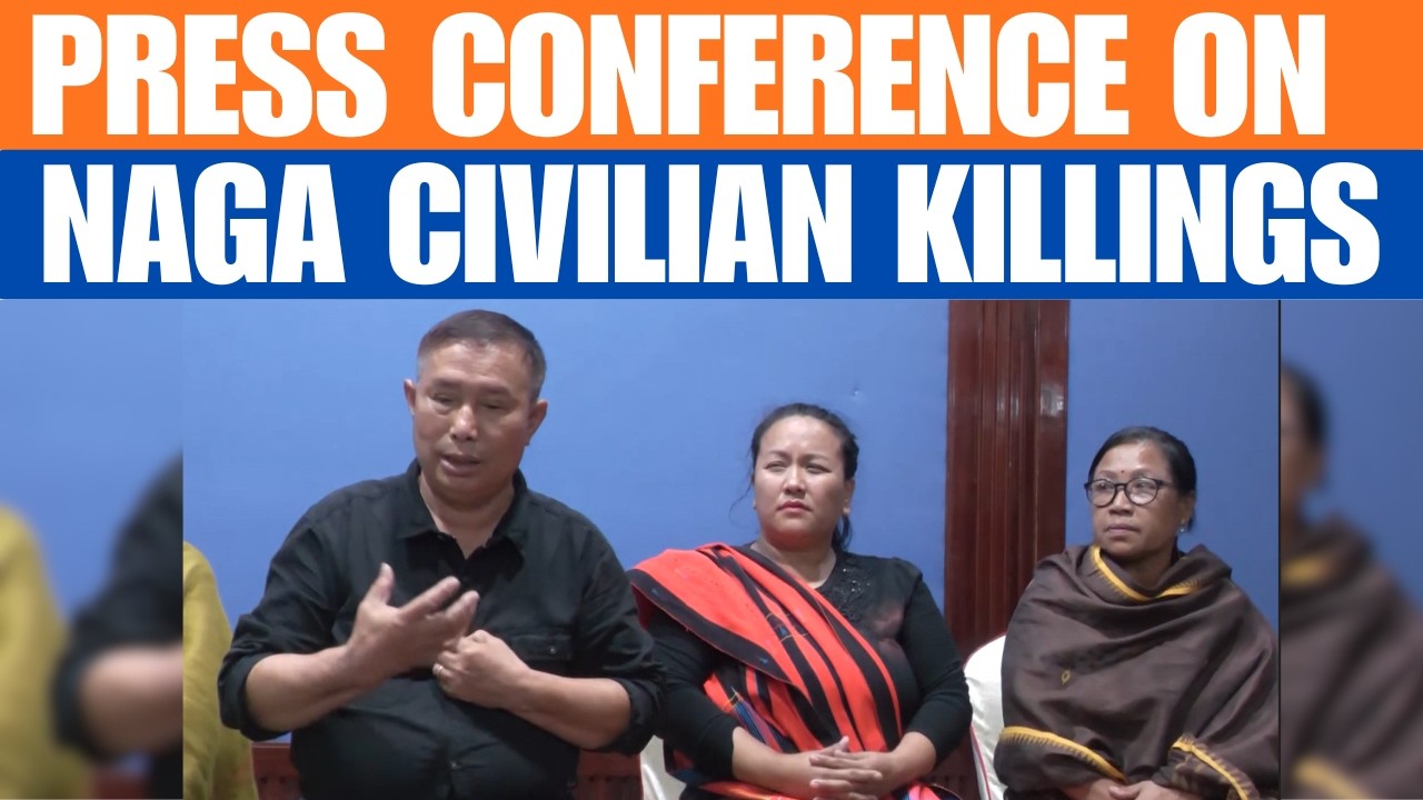 Manipur | Merajao Kabui Addresses Naga Civilian Killings at Press Conference in Imphal